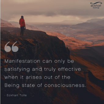 “Conscious Manifestation” – FREE Video Series with Eckhart Tolle